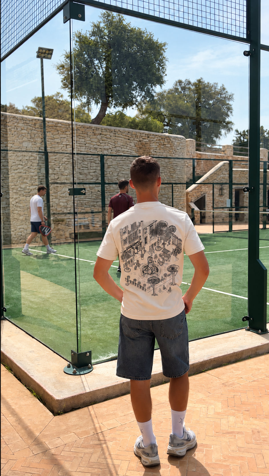 Tee shirt boutique de padel