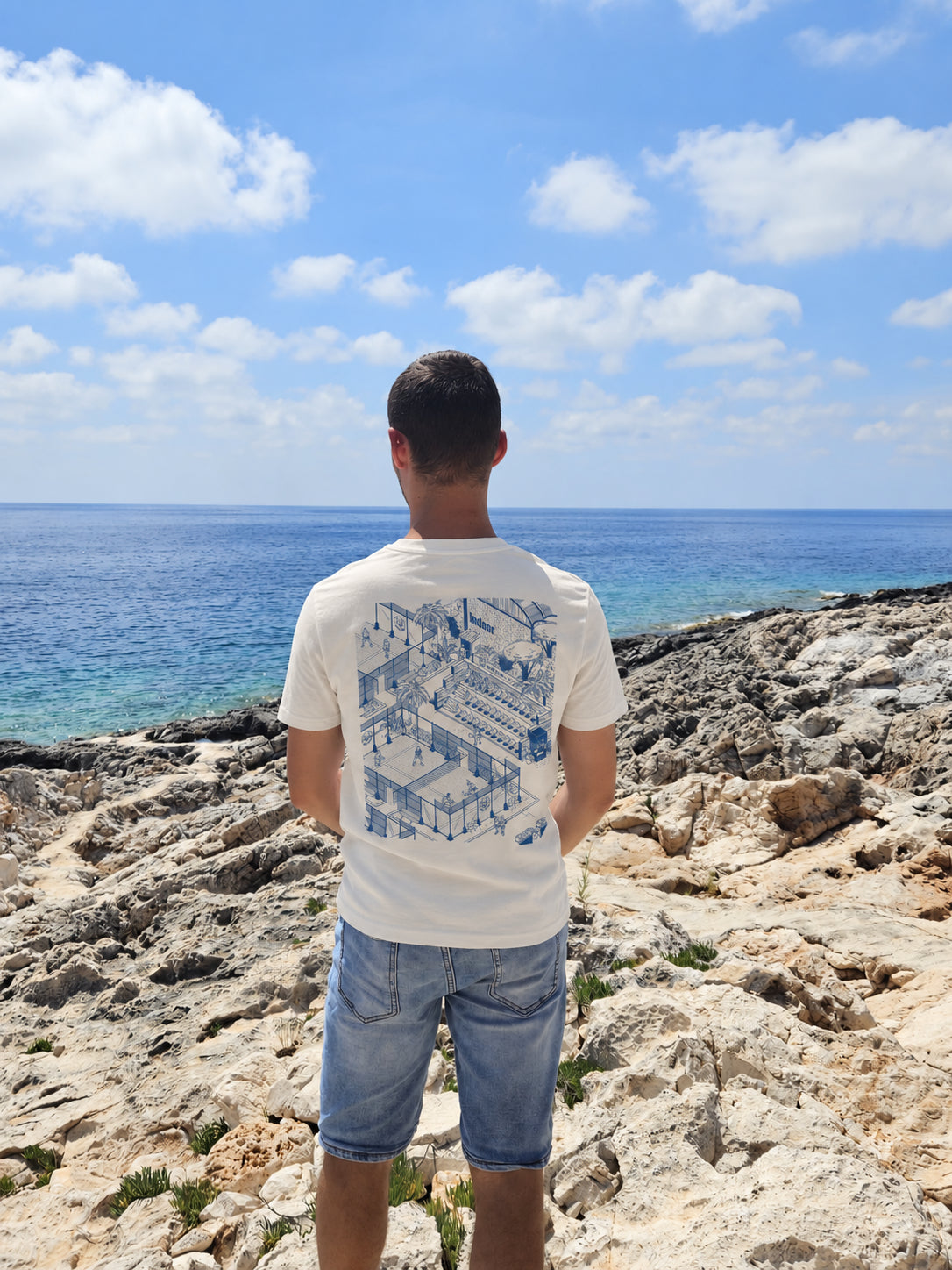 T-shirt Terrain de Padel