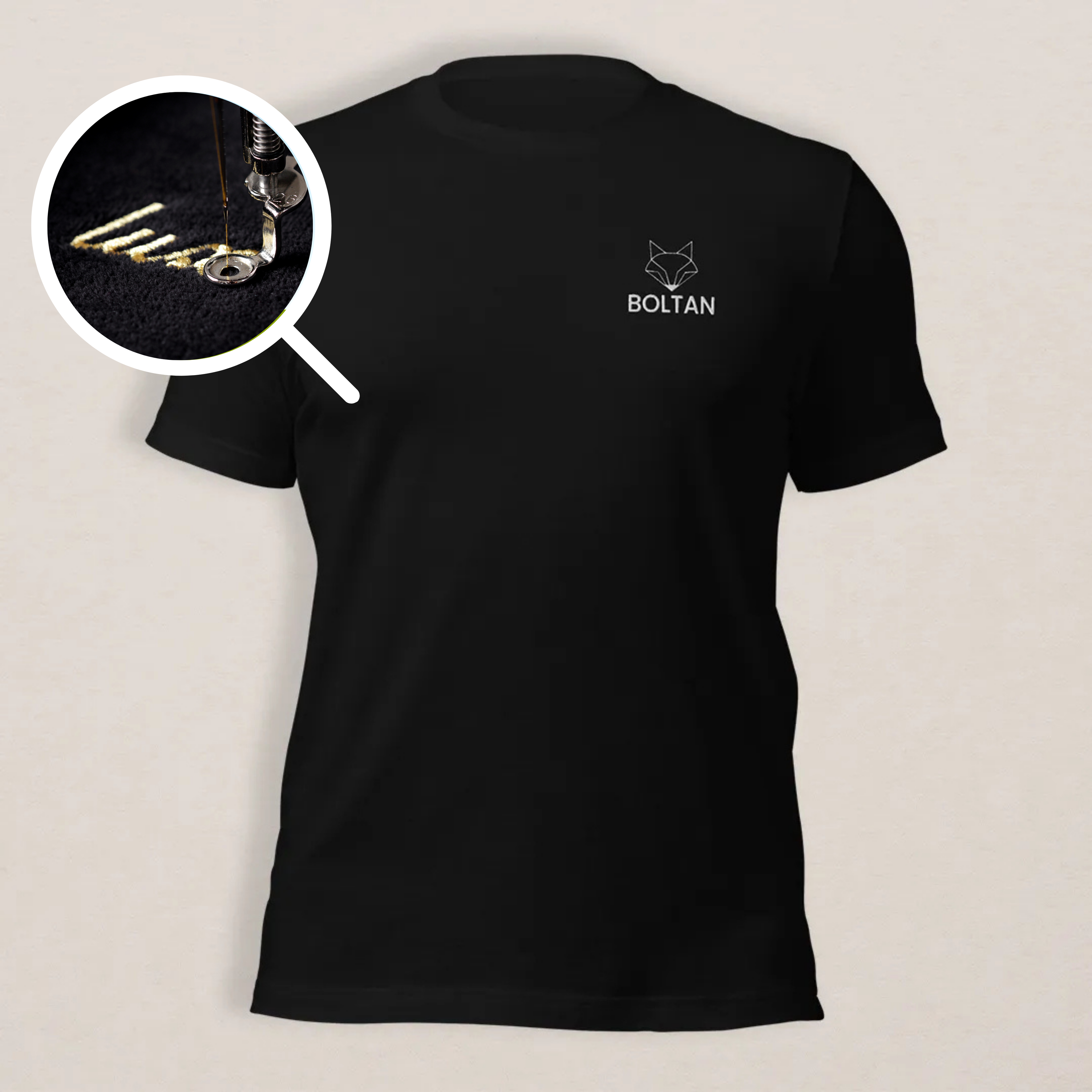 Tee shirt de padel lifestyle avec broderie