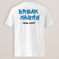 Tee-shirt BOLTAN Break padel blanc vue arrière