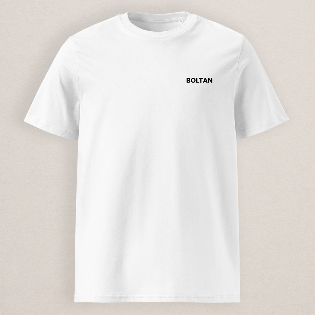Tee-shirt BOLTAN Break padel blanc vue de face