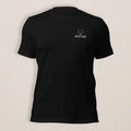 Tee-shirt BOLTAN padel brodé noir vue de face