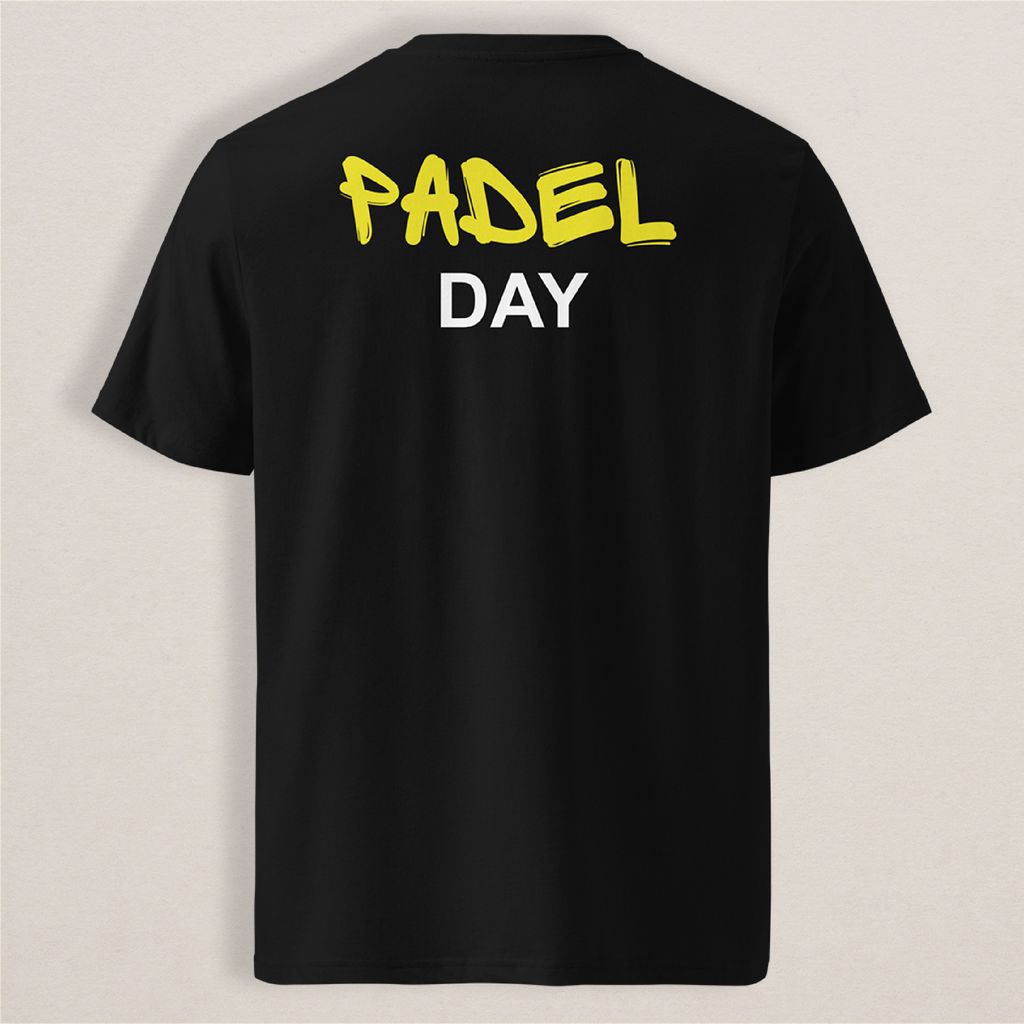 Tee-shirt BOLTAN Padel Day noir vue arrière