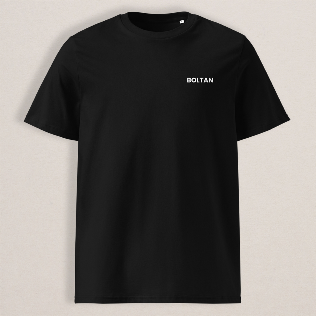 Tee-shirt BOLTAN Padel Day noir vue de face