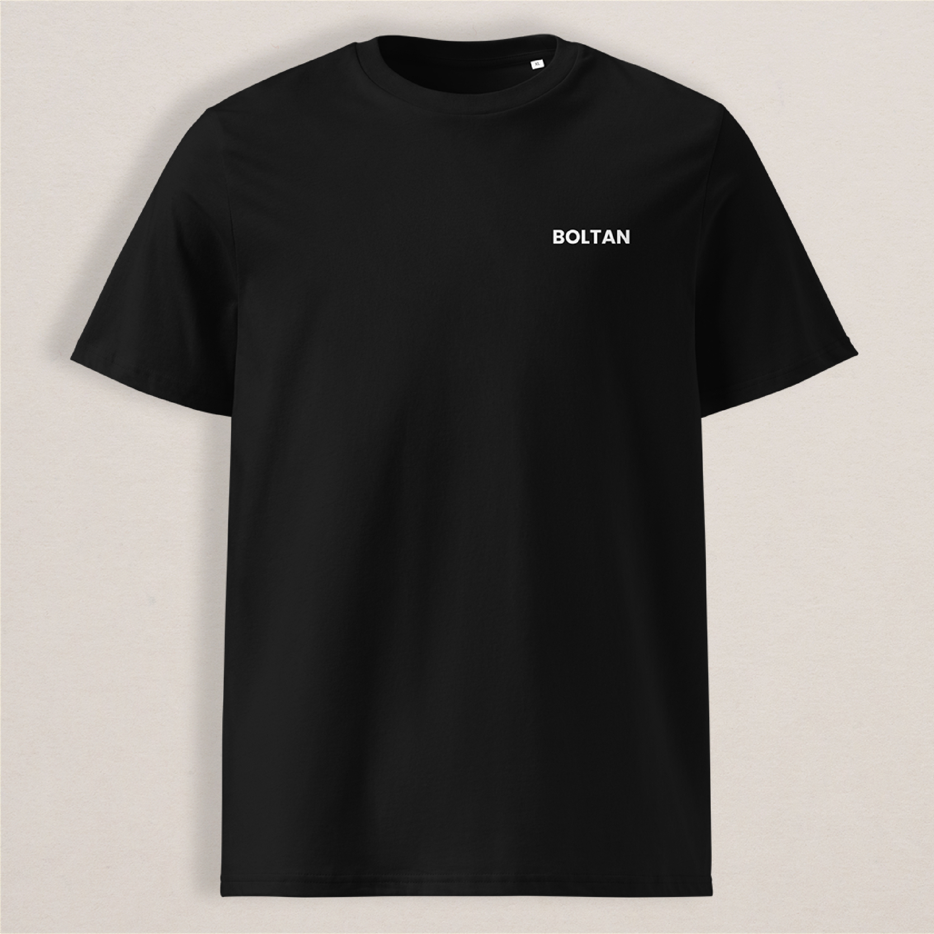 Tee-shirt BOLTAN Padel Day noir vue de face